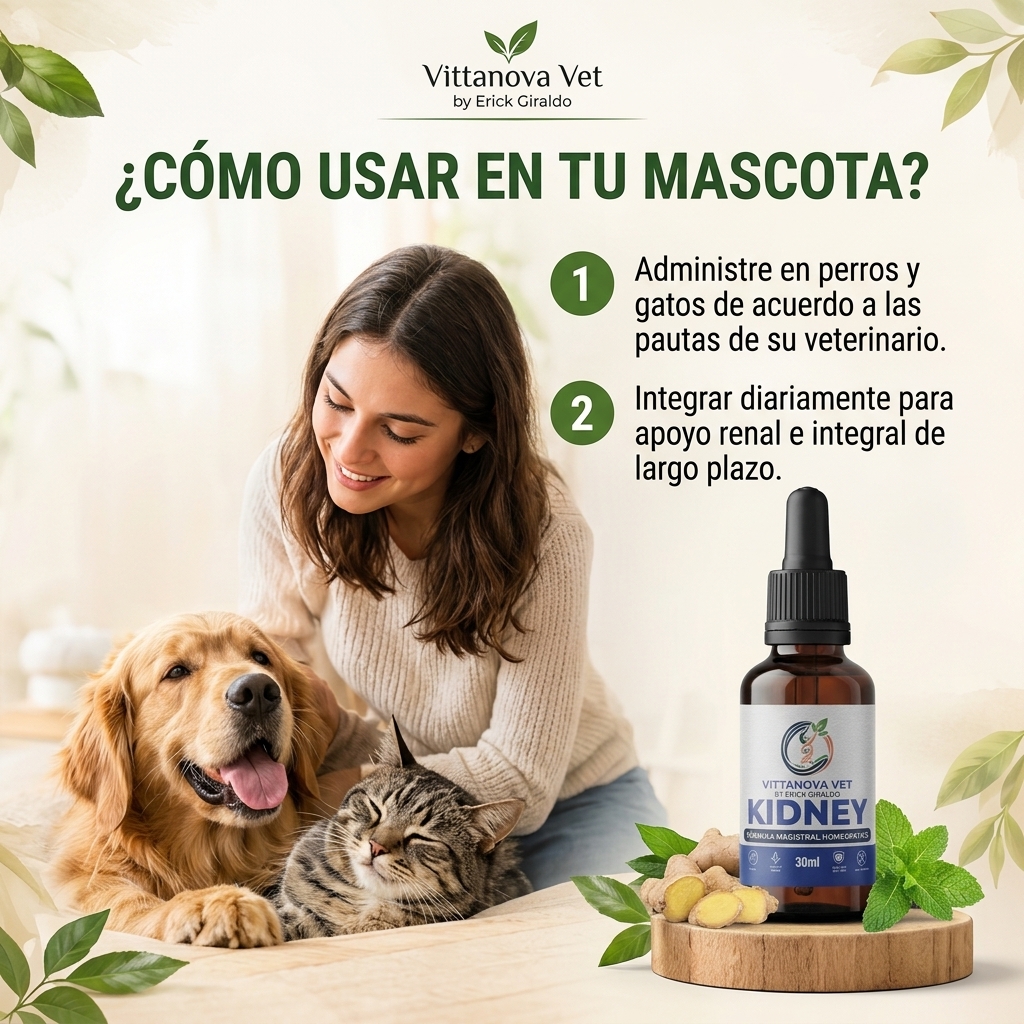 INCONTINENCIA - Control Urinario y Vejiga Gotas 30 ml | Vittanova Vet