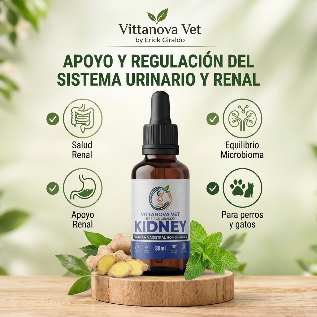 KIDNEY - Soporte Renal y Eliminación Gotas 30 ml | Vittanova Vet